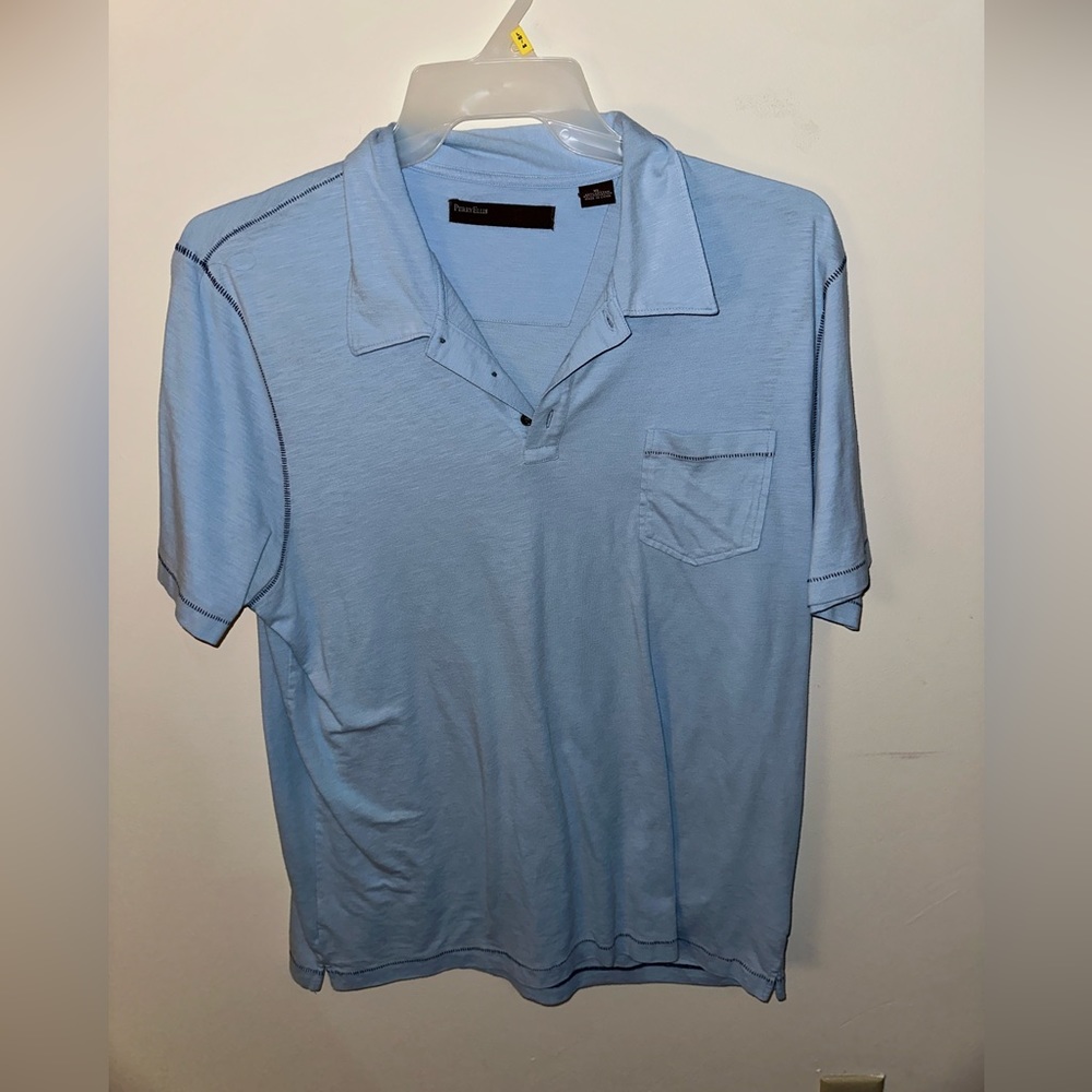 Light Blue XP PerryEllis Polo Shirt